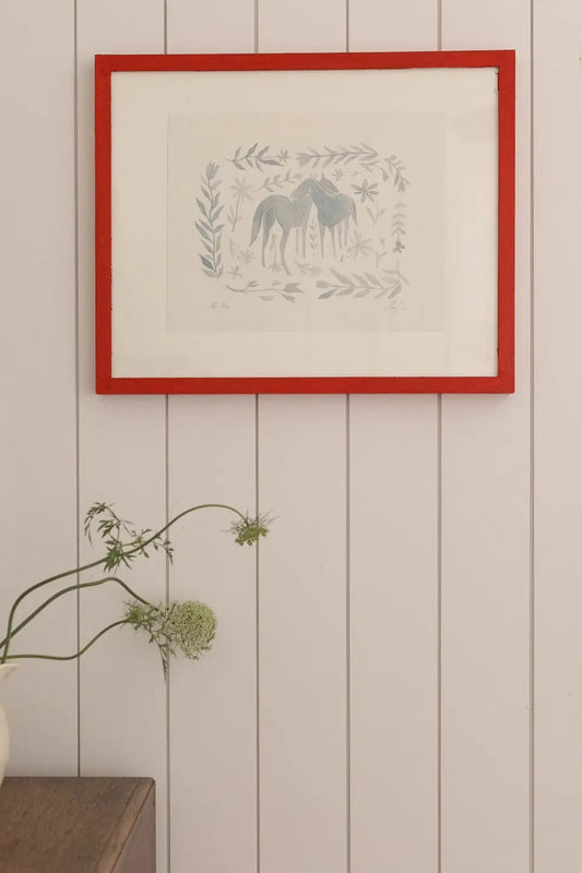 Cocoshalom The Kiss Art Print