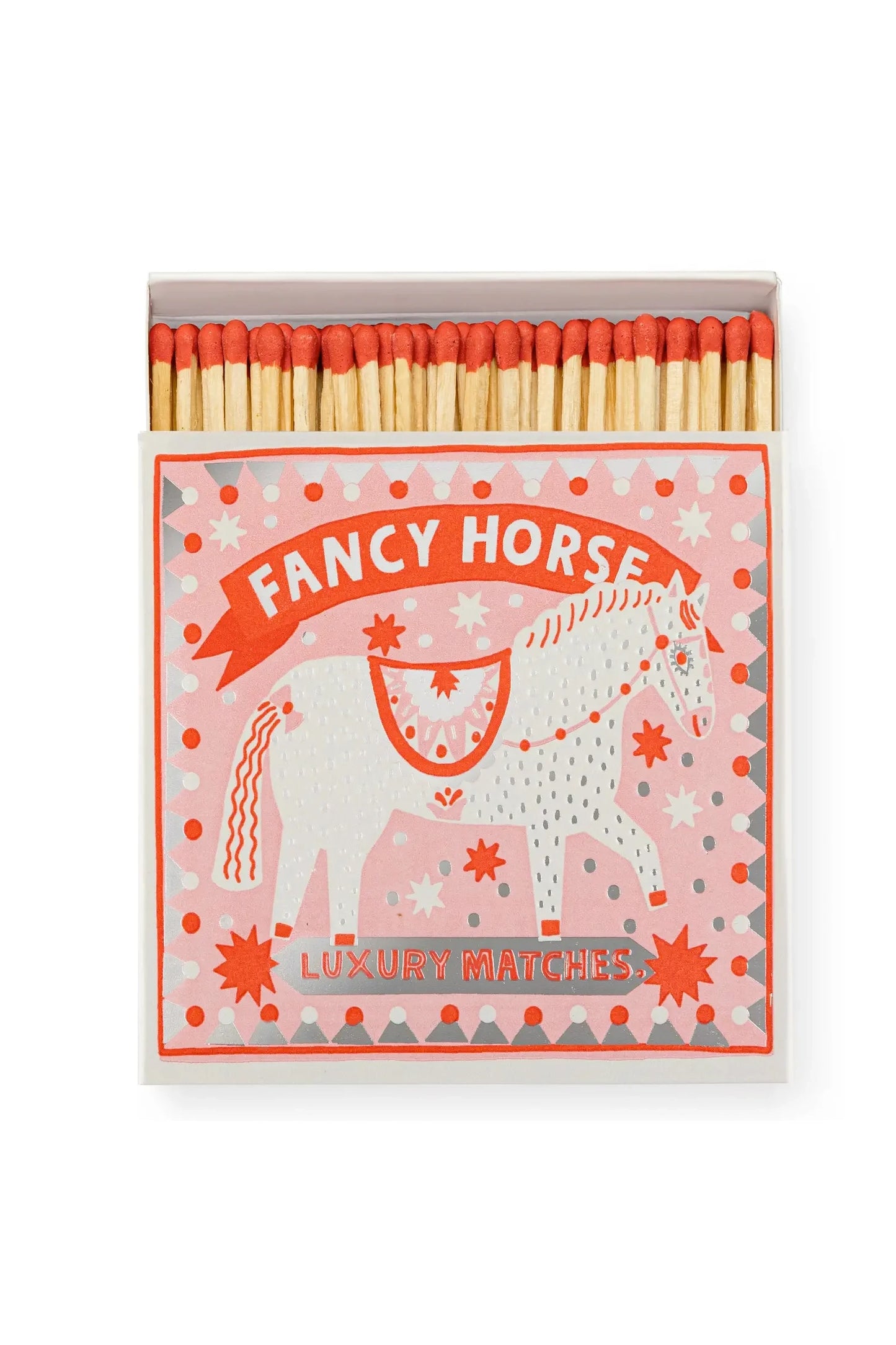 Fancy Horse Luxury Matches Matchbox