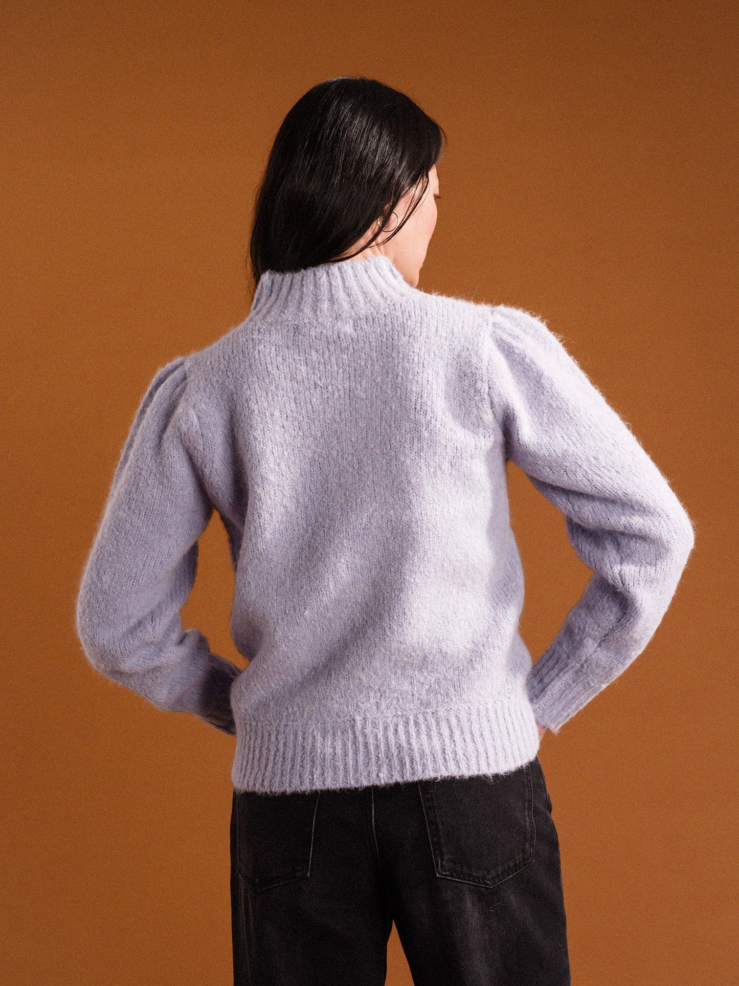 HANSEL FROM BASEL Fleur Pullover in Periwinkle