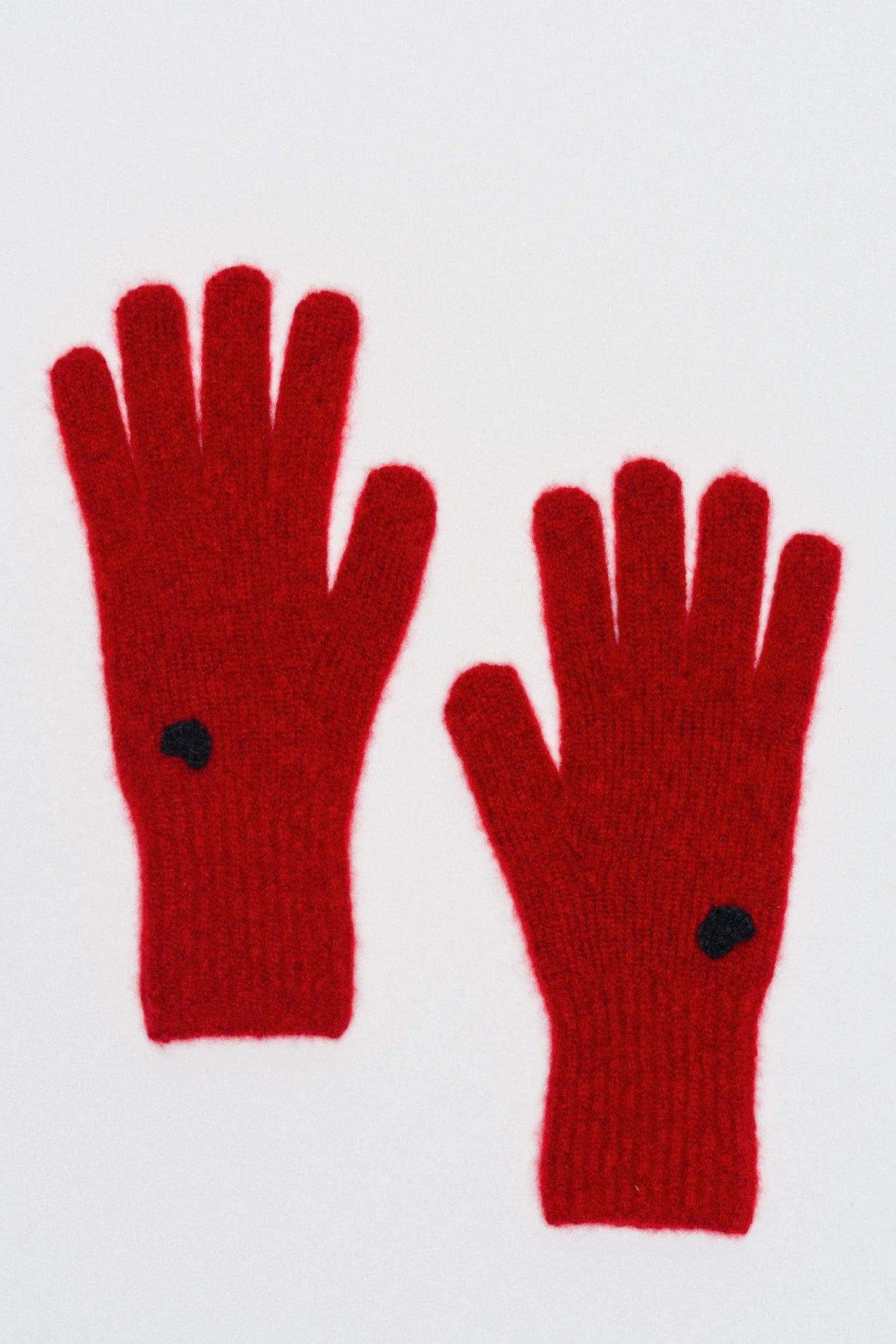 Cashmere Gloves - Red
