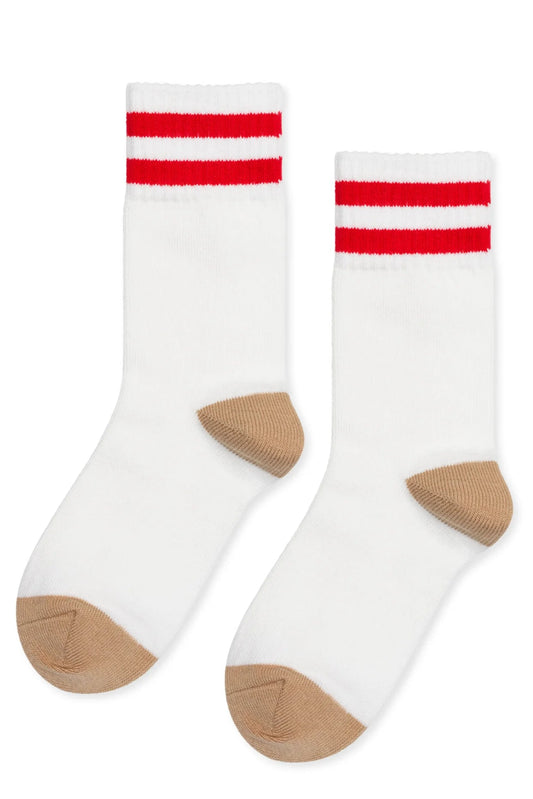 HANSEL FROM BASEL Collegiate Stripe Crew