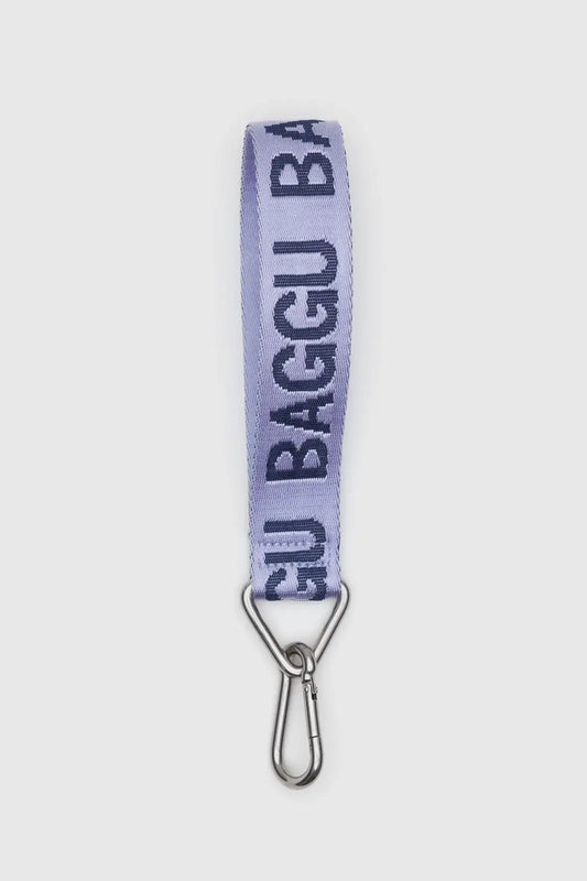 BAGGU Logo Keychain - Dusty Lilac