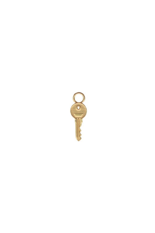 Key Gold Vermeil Charm
