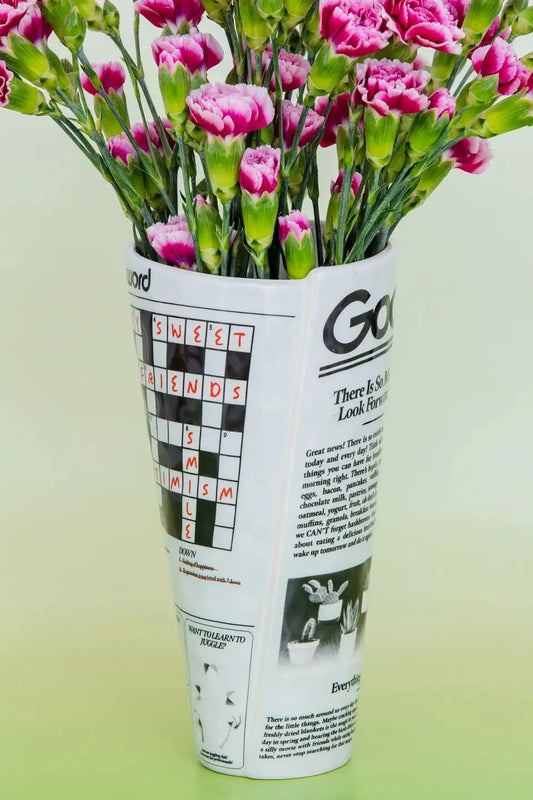 Newspaper Vase
