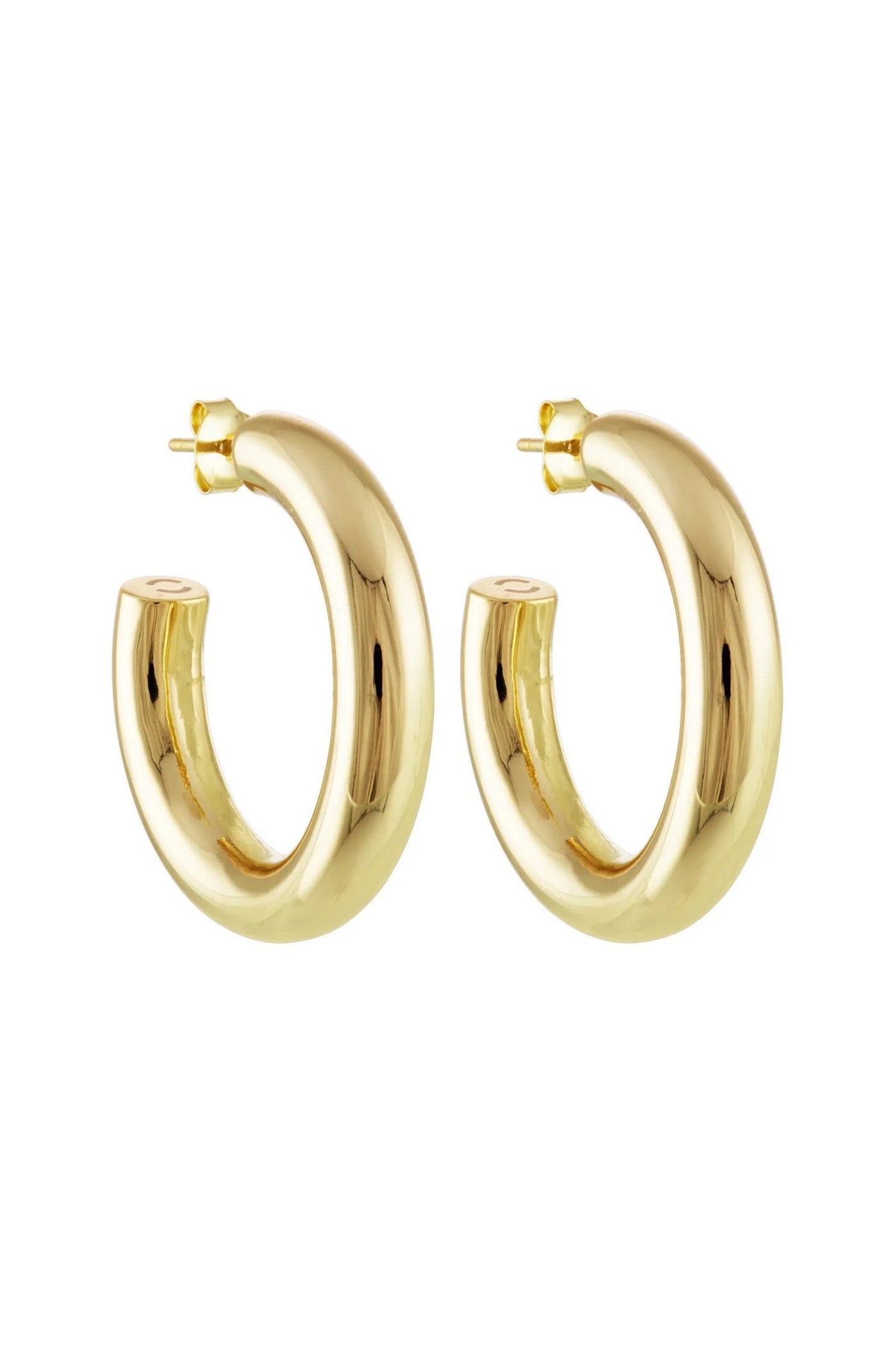 MACHETE 1" Perfect Hoops in Gold