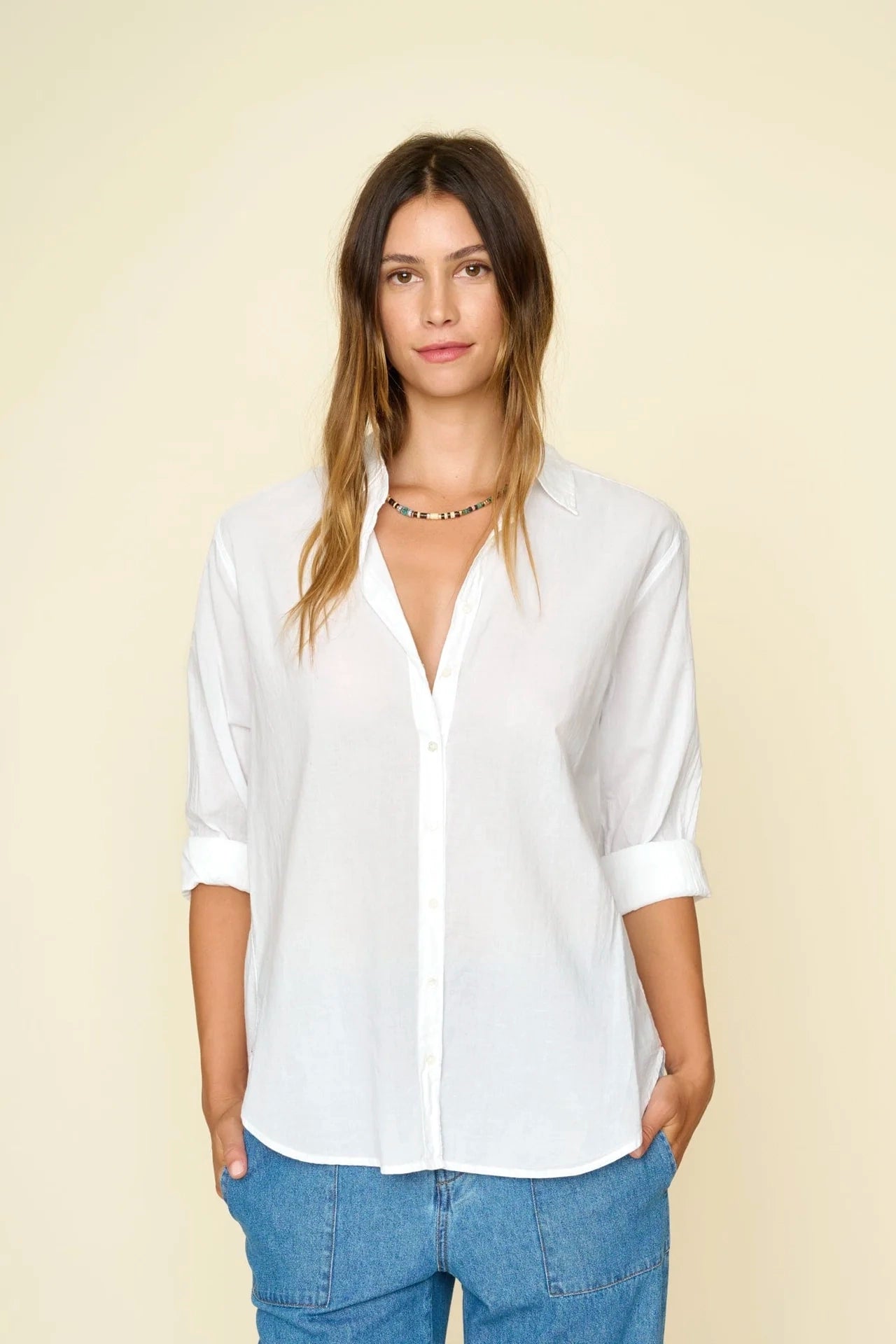 XIRENA Beau Shirt in White