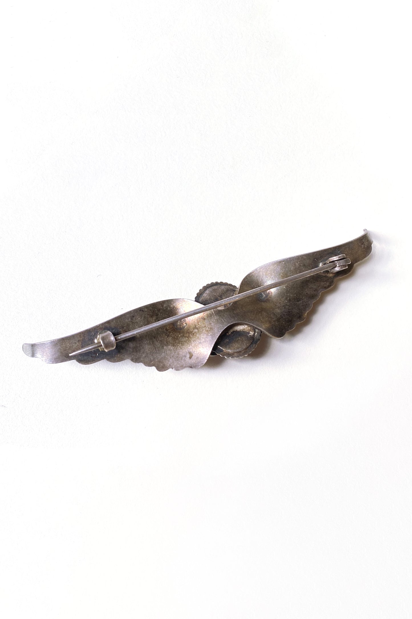 Egyptian Revival Winged Brooch