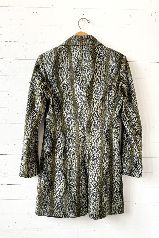 Arden B Vintage Faux Fur Coat