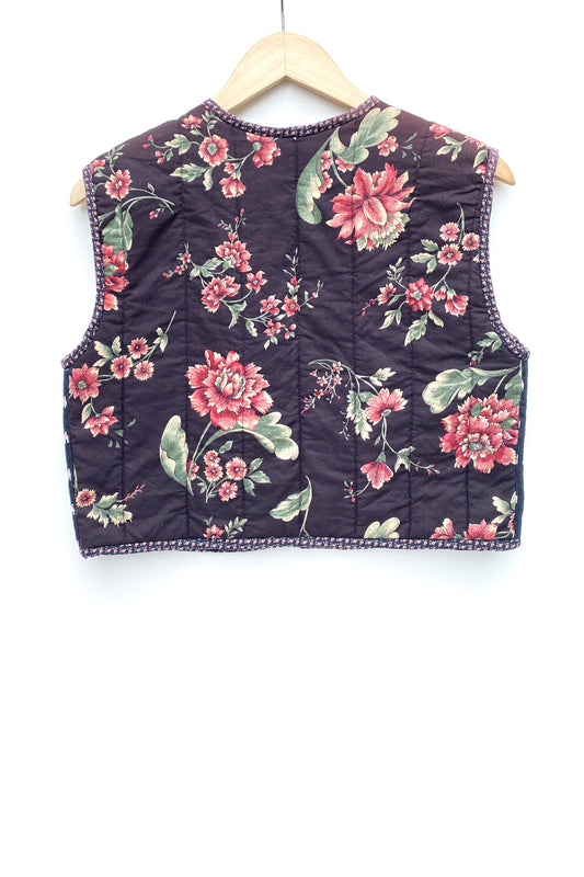 Vintage Quilted Patchwork Vest