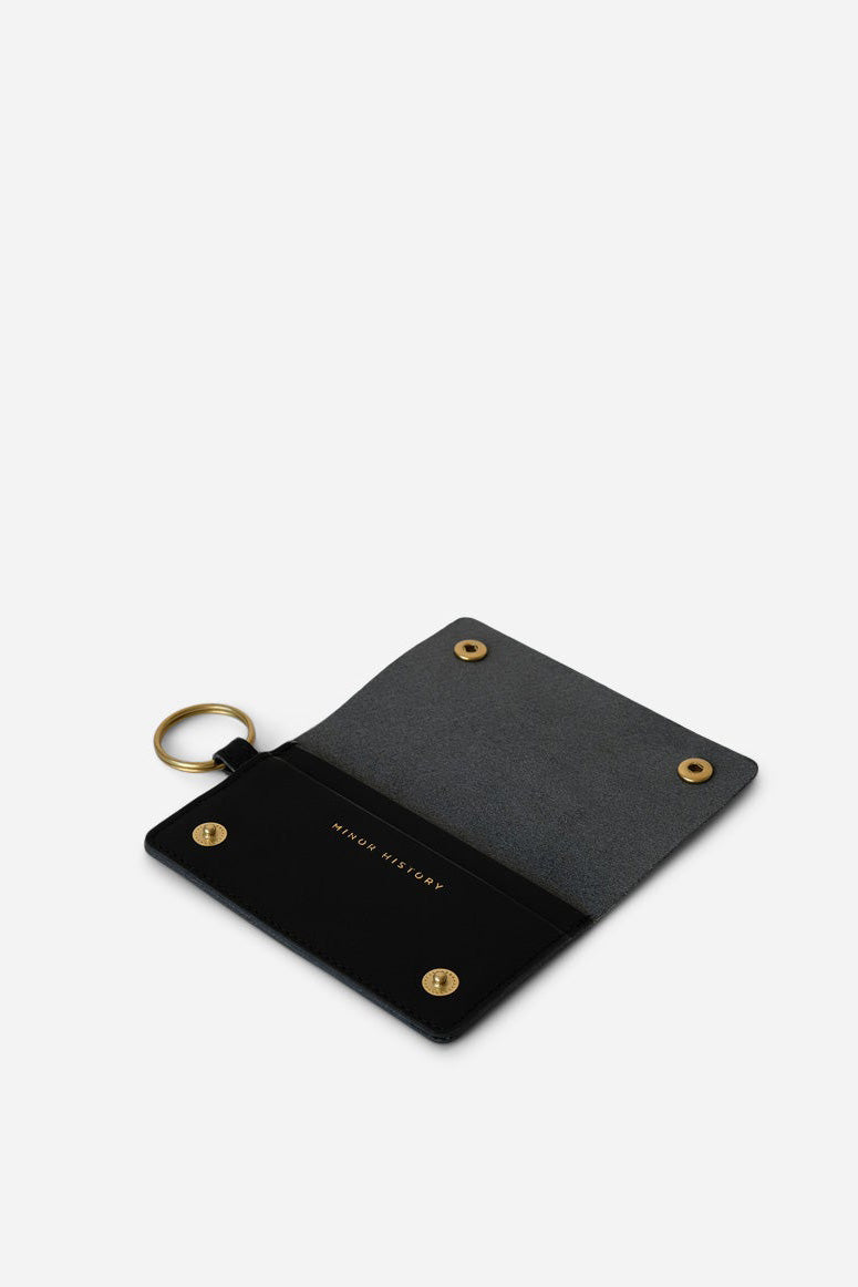 MINOR HISTORY The Snaps Small Leather Keychain Wallet