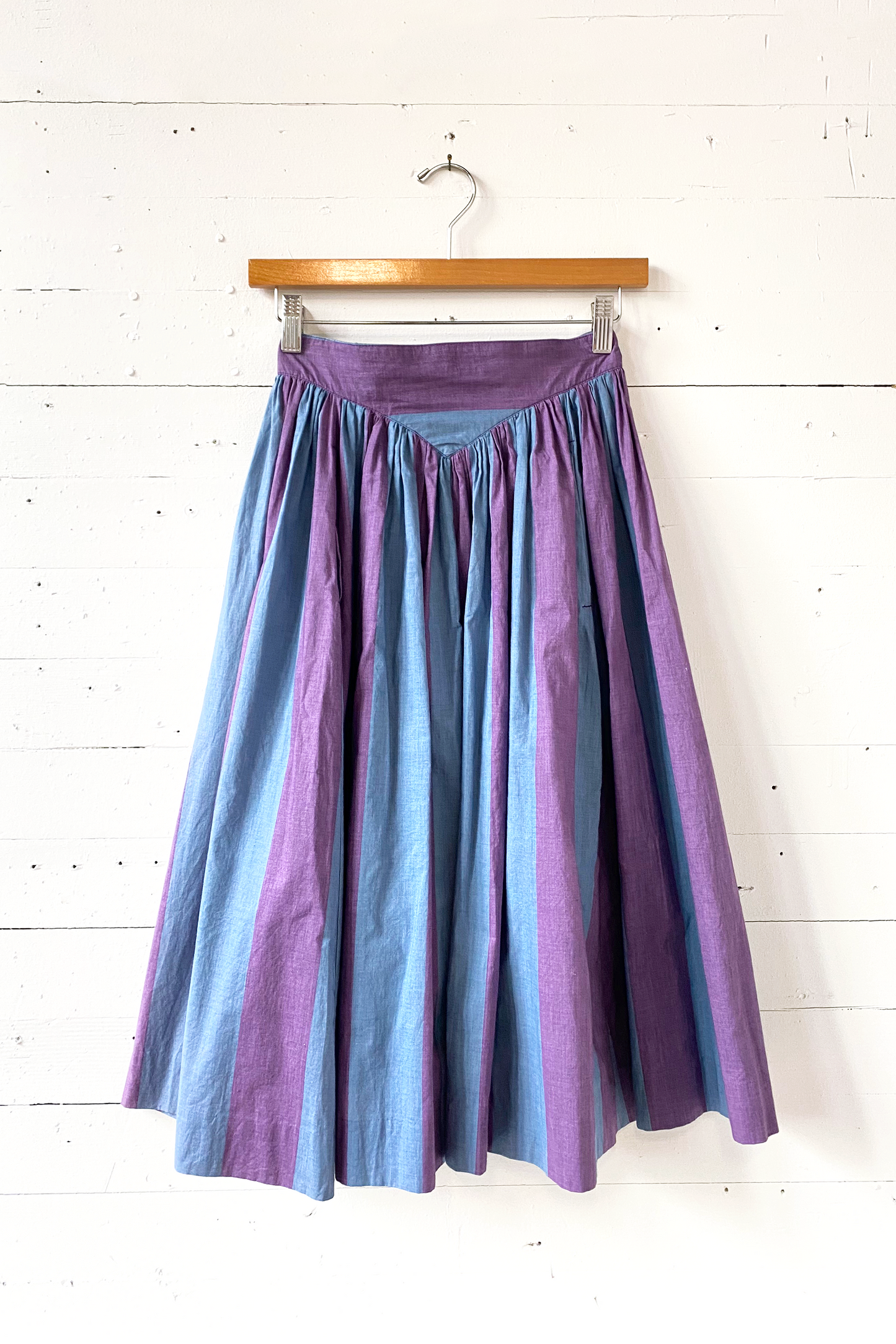 Vintage Laura Ashley Stripe Skirt